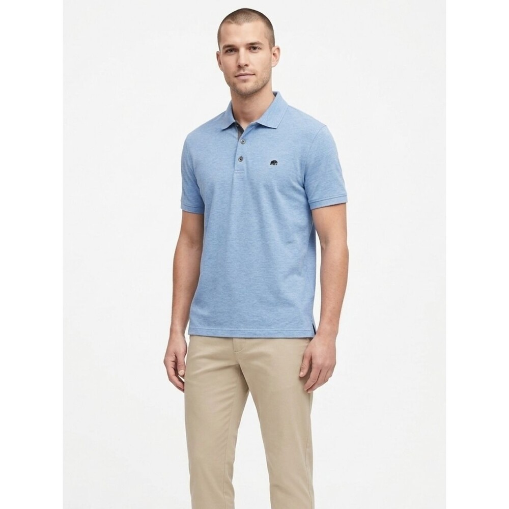Banana Republic Heritage Elephant Logo Stretch Polo S Old Money Heritage Preppy